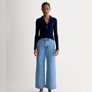 Everlane The Mariner Cropped Jean (Shallow Beach)